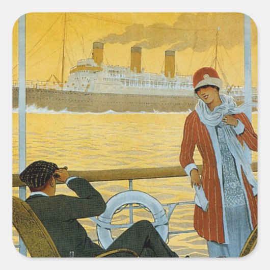 Bresil - Plata Vierkante Sticker (Voorkant)