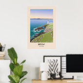 Bressay Schotland Reisposter Poster (Thuiskantoor)