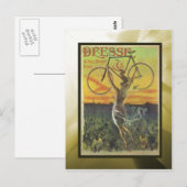 Bresse, fietsenwinkel briefkaart (Voorkant / Achterkant)