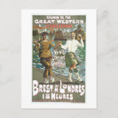 Brest á Londenaren 18 uur Briefkaart (Voorkant)