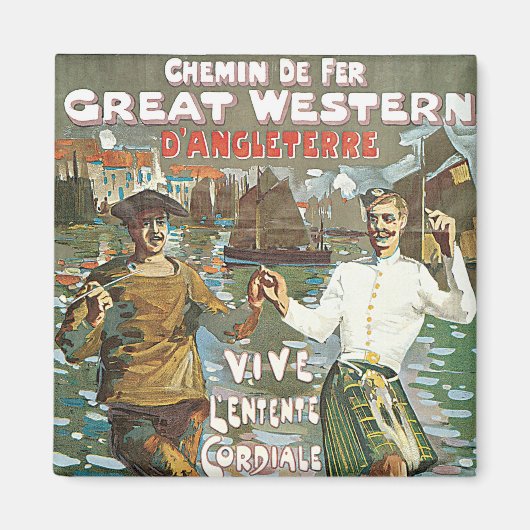 Brest á Londenaren 18 uur Magneet (Voorkant)