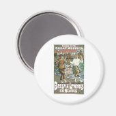 Brest á Londenaren 18 uur Magneet (Voorkant / Achterkant)