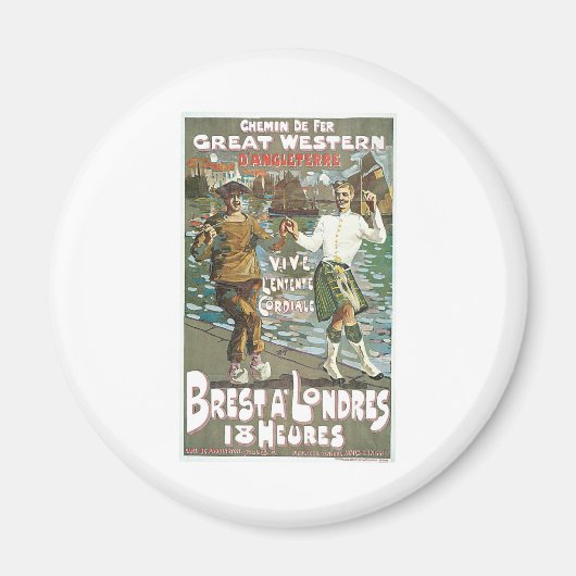 Brest á Londenaren 18 uur Magneet (Voorkant)