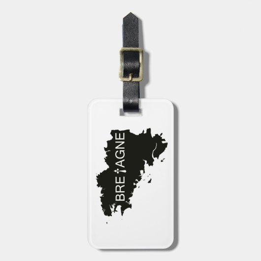 BRETAGNE BAGAGELABEL (Voorkant verticaal)