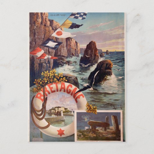 Bretagne - Belle Ile en Mer Bretagne Briefkaart (Voorkant)