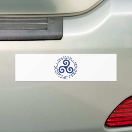 Bretagne / Breizh / Britanny Bumpersticker (Op auto)