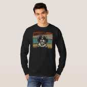 Bretagne Dog Cool Simple Retro Style T-shirt (Voorkant volledig)