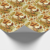 Bretagne Dog Painting Cadeaupapier (Hoek)