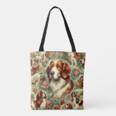  Bretagne Dog Painting Tote Bag (Achterkant)