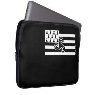 Bretagne Flag (Breton) Laptop Sleeve