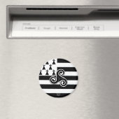 Bretagne Flag (Breton) Magneet (Insitu (Vaatwasser))