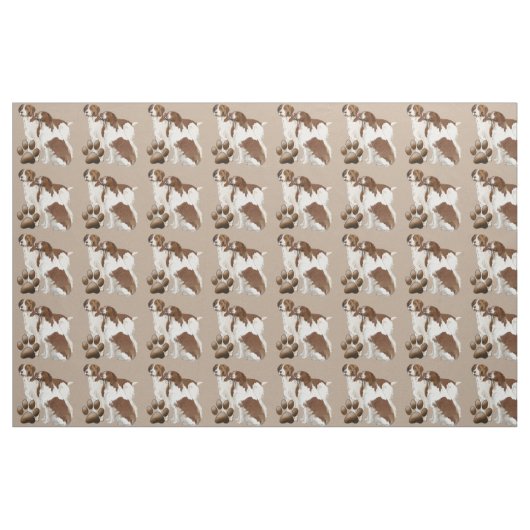 Bretagne hondenras stof (Yard (91,4 cm))