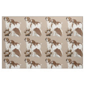Bretagne hondenras stof (Fat Quarter)