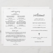 Bretagne katholieke bruiloft-ceremonie met massapr (Voorkant / Achterkant)