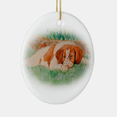 Bretagne Keramisch Ornament (Rechts)