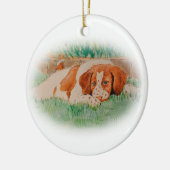 Bretagne Keramisch Ornament (Links)