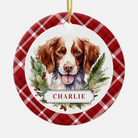 Bretagne keramische cirkel Ornament (Voorkant)