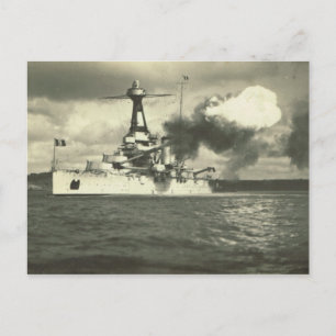 Bretagne klassenslagschip, gebouwd in 1913 briefkaart