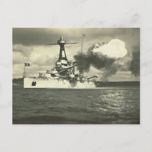 Bretagne klassenslagschip, gebouwd in 1913 briefkaart (Voorkant)