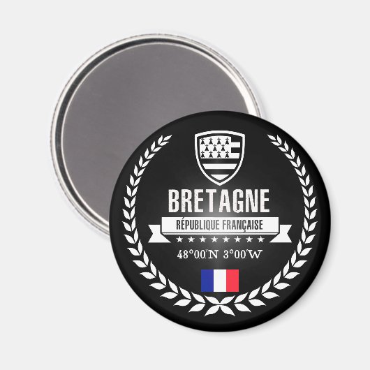 Bretagne Magneet (Voorkant / Achterkant)