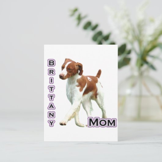 Bretagne Moeder 4 Briefkaart (Staand voorkant)