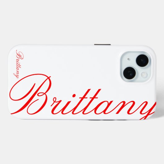 Bretagne - mooie iPhone Case - (Achterkant (horizontaal))