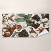  Bretagne Naadloos Badhanddoek (Badhanddoek)