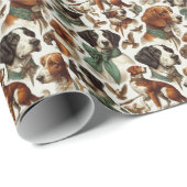  Bretagne Naadloos Cadeaupapier (Rol Hoek)