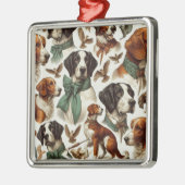 Bretagne Naadloos Metalen Ornament (Links)