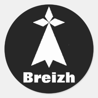 Bretagne Ronde Sticker