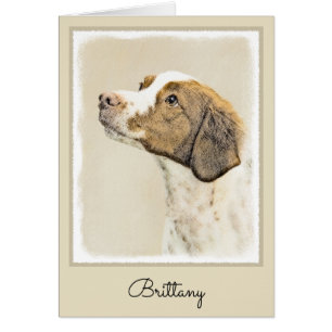 Bretagne schilderen - Kute Original Dog Art