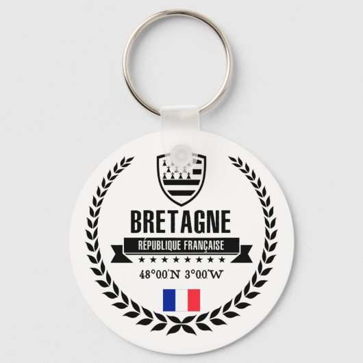 Bretagne Sleutelhanger (Voorkant)