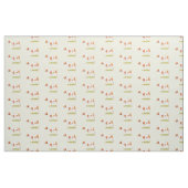 Bretagne Spaniel Dog Art Fabric Stof (Fat Quarter)