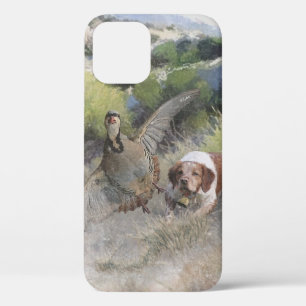 Bretagne Spaniel jacht chukar patrijs, Art Case-Mate iPhone Case