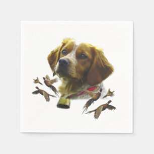 Bretagne Spaniel Kunst, Servet