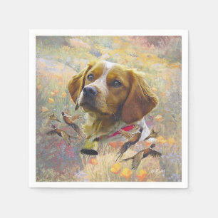 Bretagne Spaniel Kunst, Servet