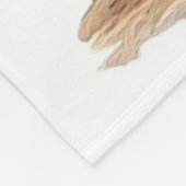 Bretagne Spaniel, Passie voor vogels Fleece Deken (Hoek)