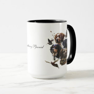 Bretagne Spaniel, Passie voor vogels Mok