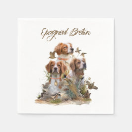 Bretagne Spaniel, Passie voor vogels Servet