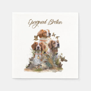 Bretagne Spaniel, Passie voor vogels Servet
