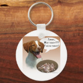 Bretagne Spaniel Turkije Sleutelhanger (Voorkant)