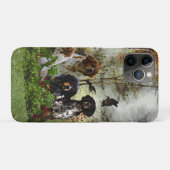Bretagne Spanjaarden, vogeljacht Case-Mate iPhone Case (Achterkant (horizontaal))