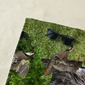 Bretagne Spanjaarden, vogeljacht Strandlaken (In situ)