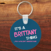 Bretagne wat je niet zou begrijpen sleutelhanger (Achterkant)