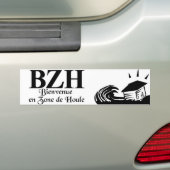 Bretagne zelfklever bumpersticker (Op auto)