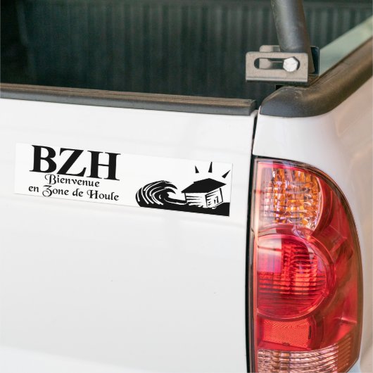 Bretagne zelfklever bumpersticker (Op Truck)
