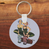 Bretagse badge sleutelhanger (Voorkant)