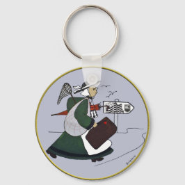 Bretagse badge sleutelhanger