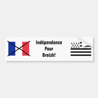 Bretany Independence bumper Bumpersticker