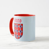 Breto Family Coat of Arms Mok (Voorkant links)